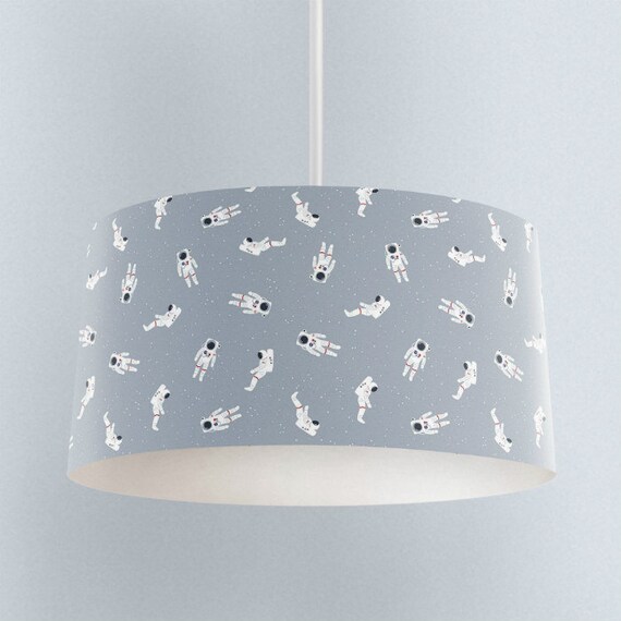 childrens grey lampshade