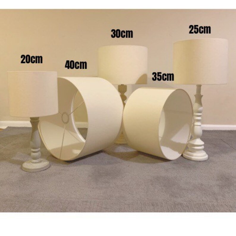 Woodland Print Lampshade Navy Blue Baby Nursery Etsy