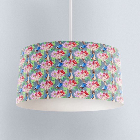 Peter Rabbit Lampshade Nursery Decor Peter Rabbit Lampshade Nursery Decor Fl Kids Theme