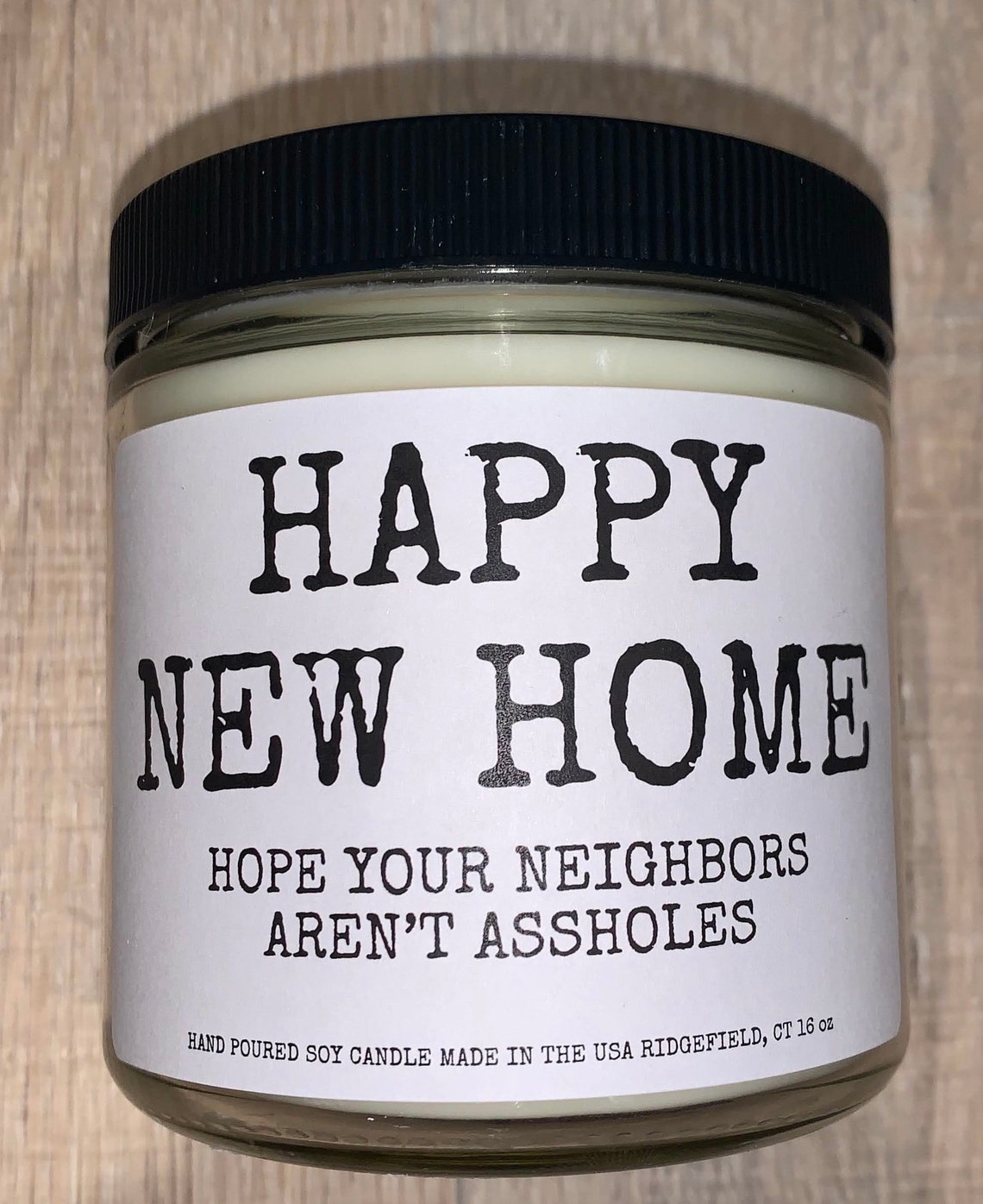 Happy New Home Candle/funny Candle/new Home Gifthousewarming Etsy