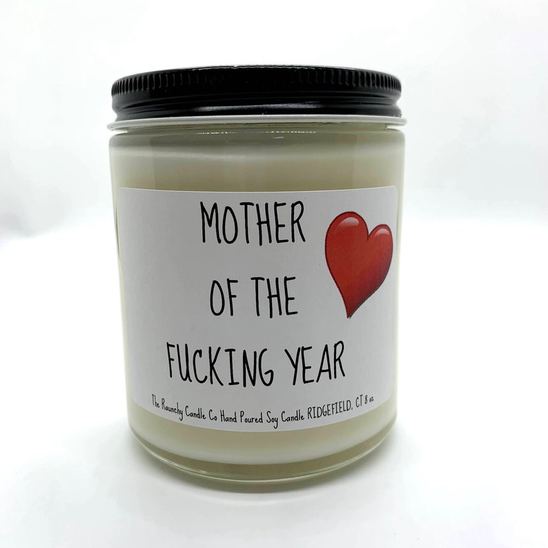 Mother Of The Year Soy Candle, Funny Mother's Day Gift image 1