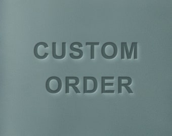 Custom order for stamp