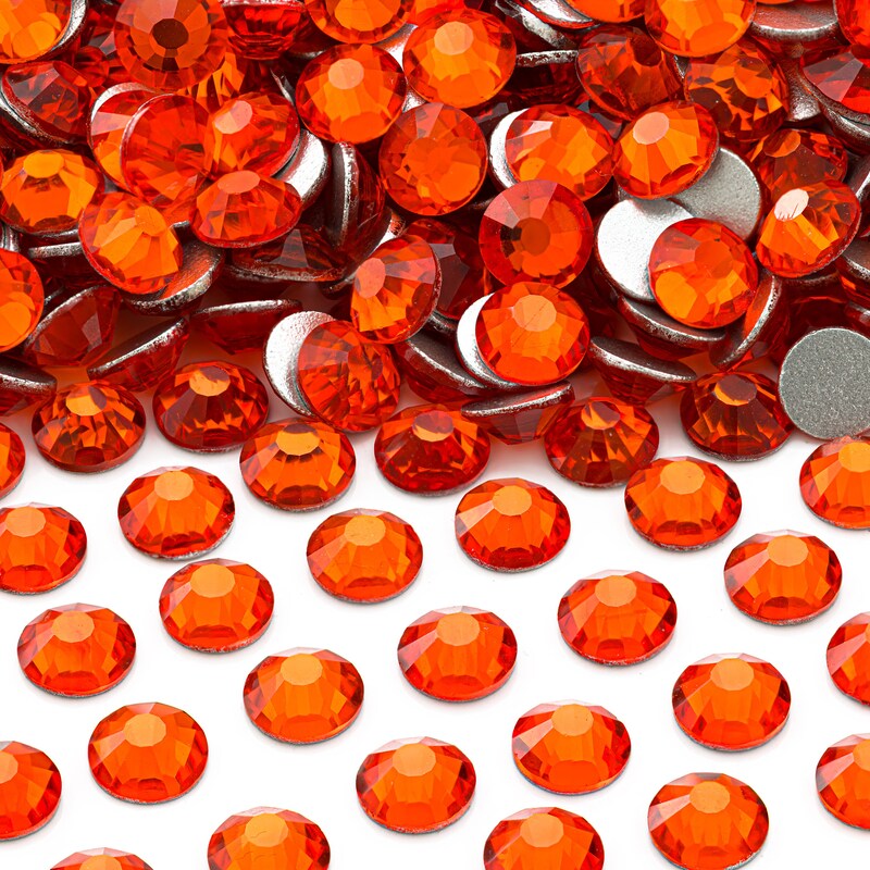 Orange Rhinestones - Etsy
