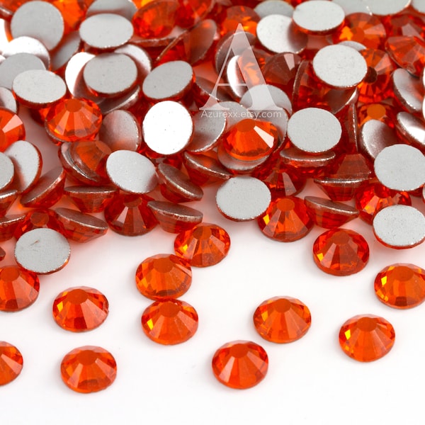 Orange Rhinestone - Etsy