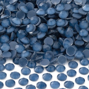 MOCHA Navy Blue Glass Rhinestones for Embellishments 2-6mm