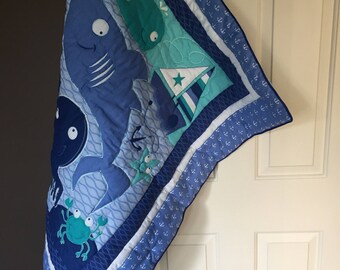 Sea Friends Baby Quilt