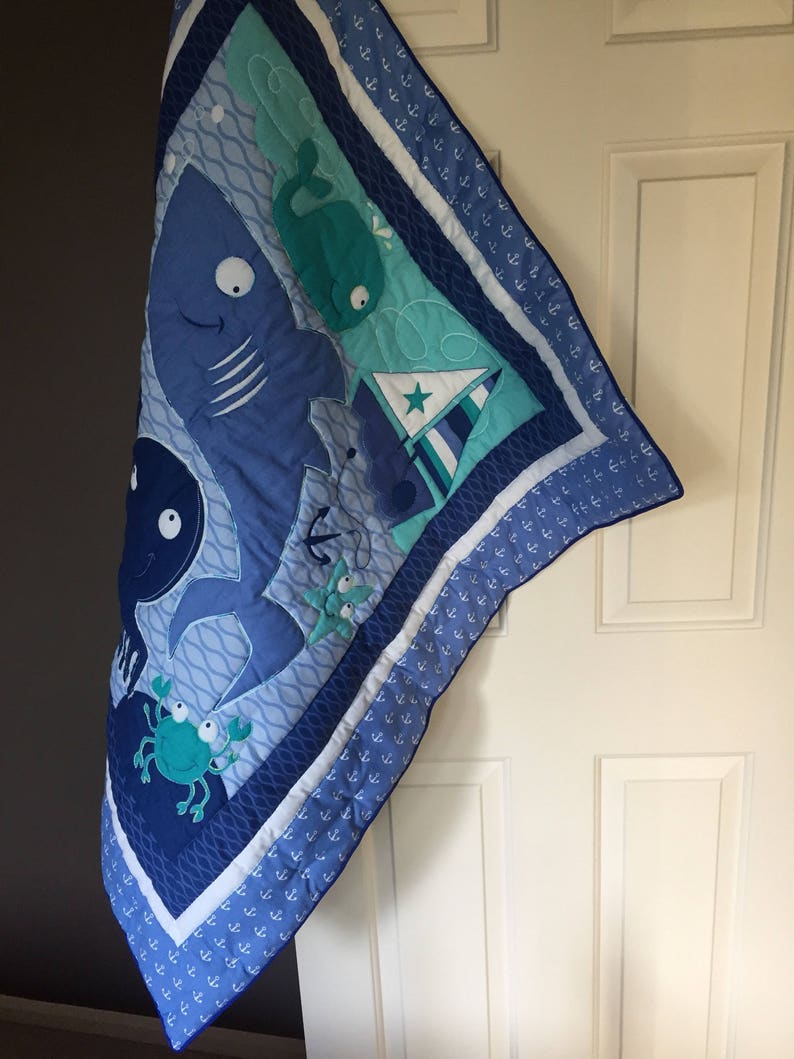 Sea Friends Baby Quilt