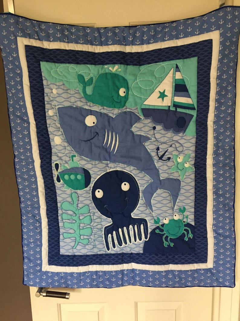 Sea Friends Baby Quilt