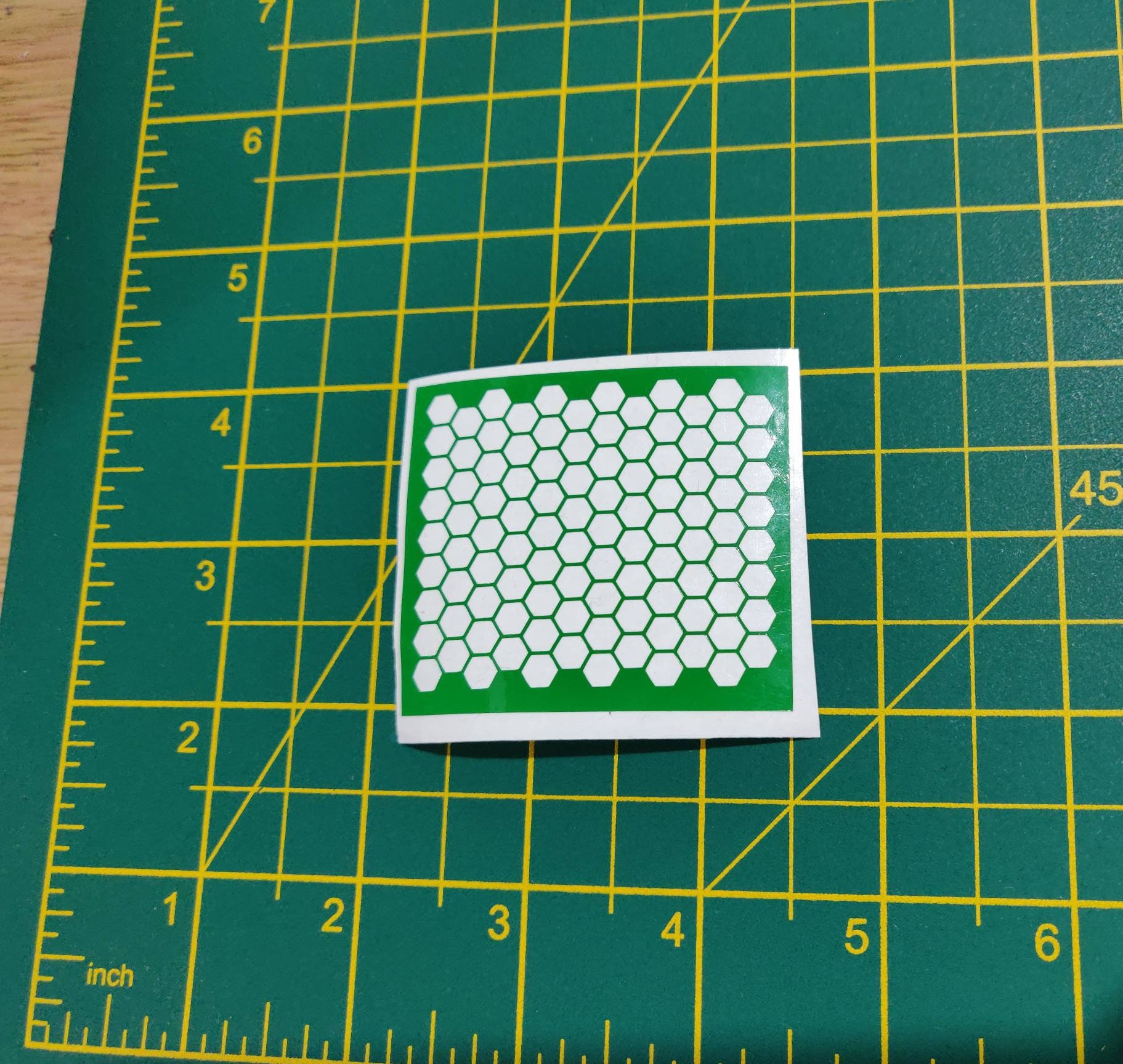 Hex Airbrush Vinyl Stencils Set of 3 hex painting stencils Etsy