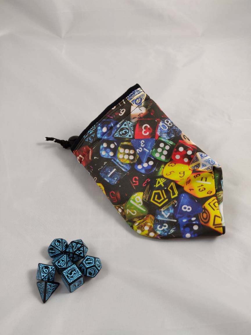 Custom Image Dice Bag Your Own Image on a Dice Bag Etsy