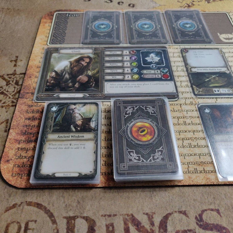 Player Mat for Journeys in Middle Earth Lord of the Rings | Etsy Sweden
