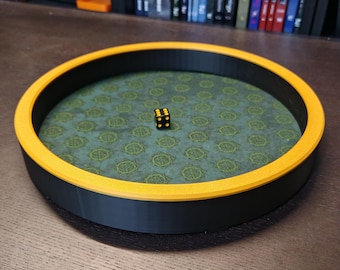 Vassoio per dadi extra large: vassoio per giochi da tavolo, regali per giocatori, vassoio per dadi da wargame per dadi D6, vassoio per giochi D&D