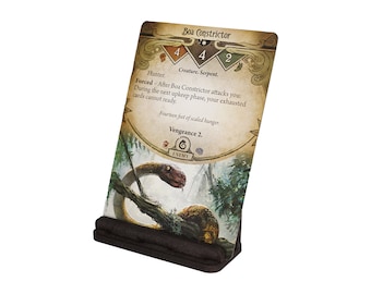 Black MDF Card Holder Set: Tabletop Gaming, Arkham Horror LCG Handmade in the UK Gift