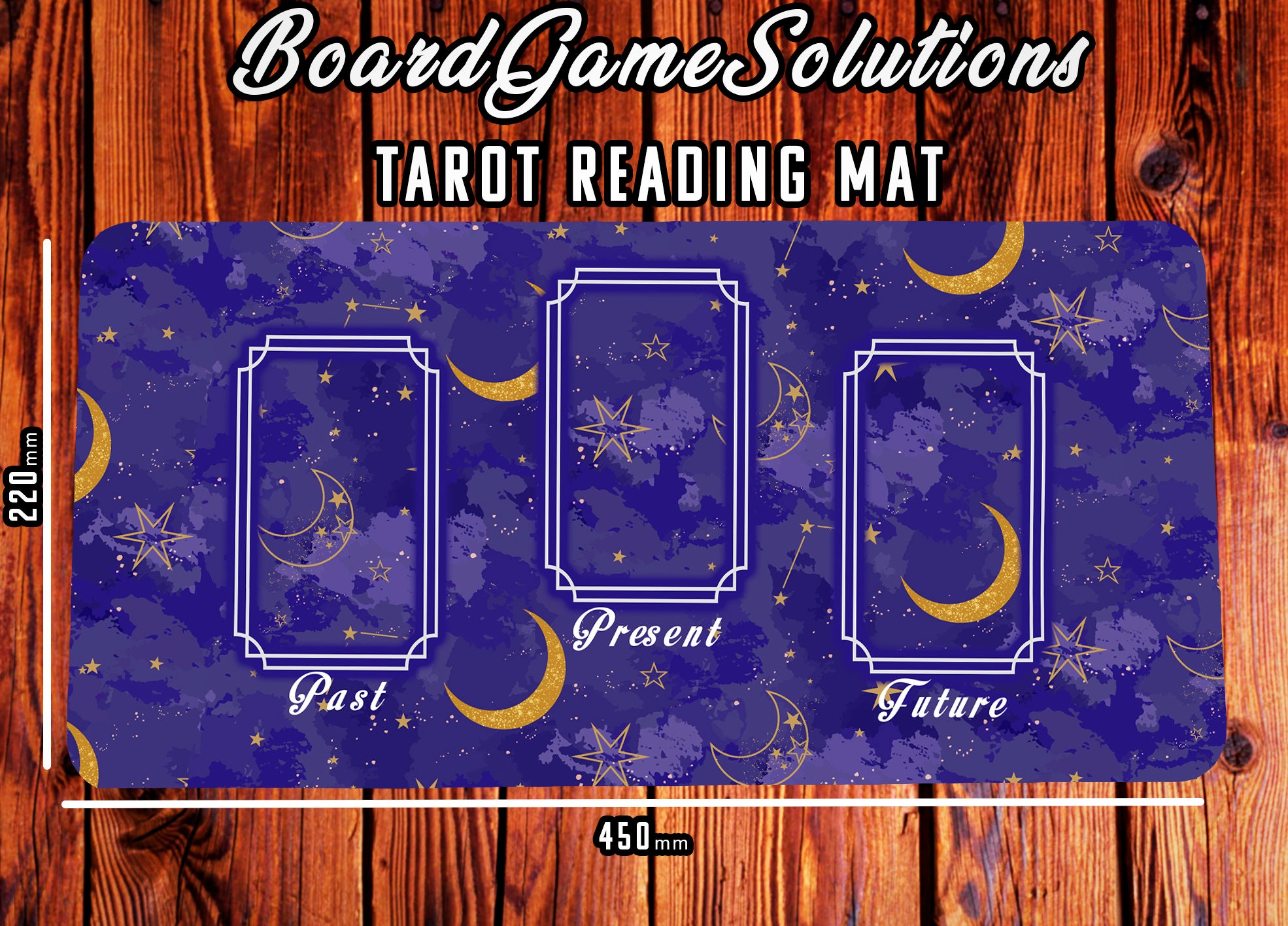 Purple Tarot Card Reading Mat: Patterned Neoprene Altar Cloth - Etsy