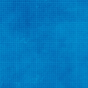 Blueprint Table Mat Blueprint Pattern Playmat, Printed Neoprene Card Table Mat for Tabletop ...