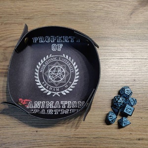 Arkham Dice Tray, HP Lovecraft Neoprene Folding Tray, Collapsible Dice ...