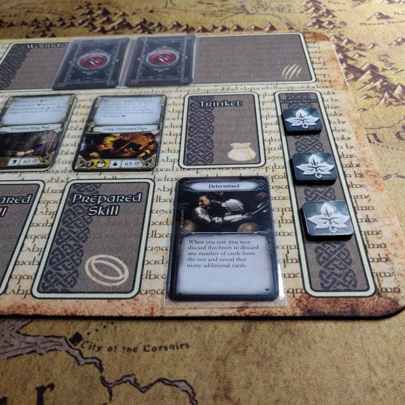 Player Mat for Journeys in Middle Earth Lord of the Rings | Etsy