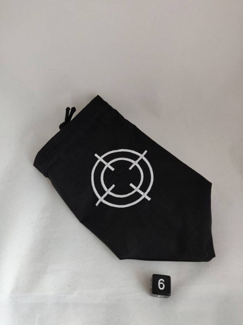 Crosshairs Dice Bag Bolt Action Storage Bag Wargaming Bag of Etsy