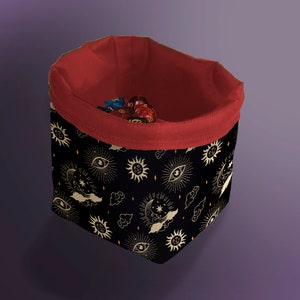 Mystical Astrology Dice Bag: Freestanding D&D Pouch
