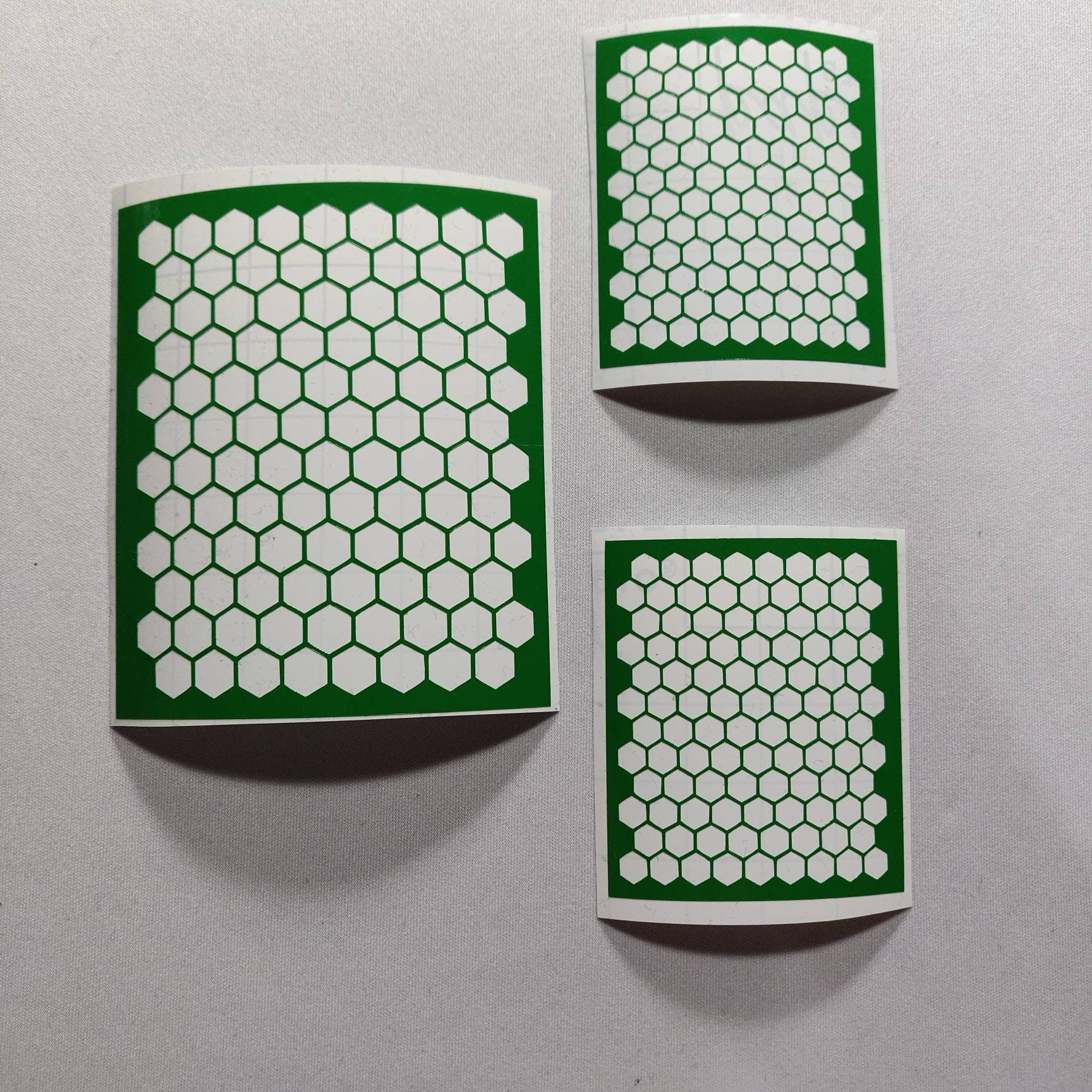 Hex Airbrush Vinyl Stencils Set of 3 hex painting stencils Etsy