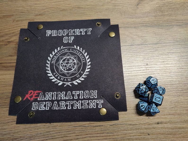 Arkham Dice Tray HP Lovecraft Neoprene Folding Tray - Etsy UK