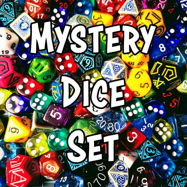 Add on Item- Mystery set of Dice - Only available if added with other items