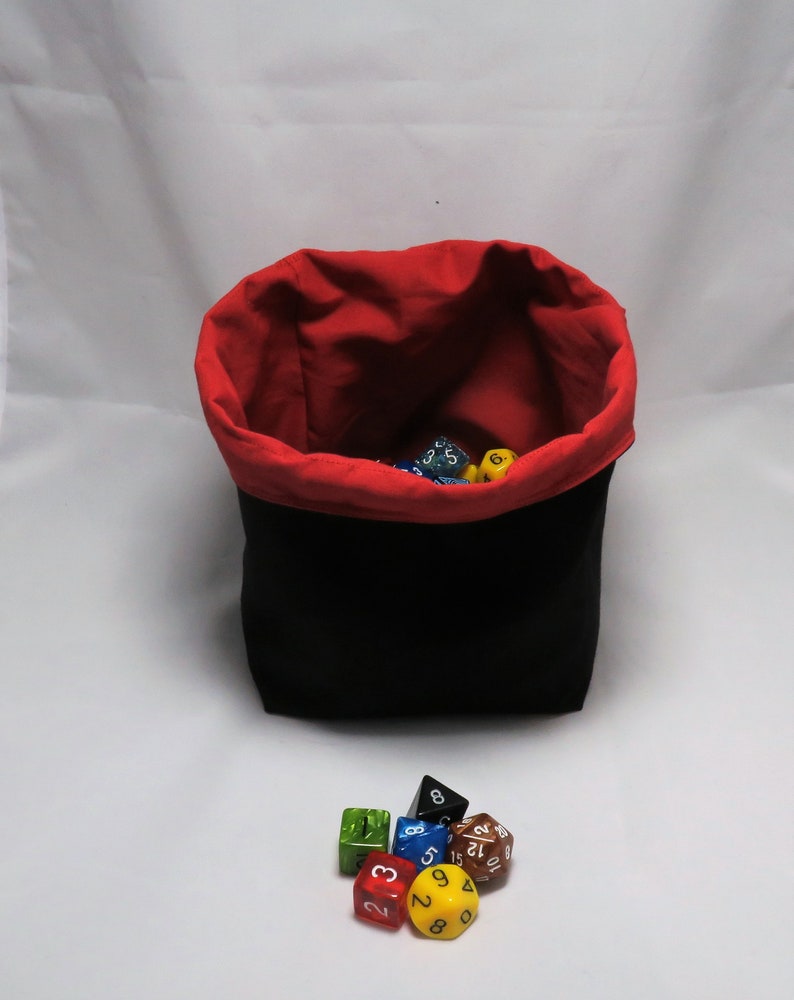 Personalized Dice Bag Your Name on a D&D Dice Bag Meeple Etsy