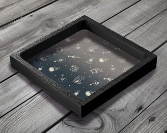 Potion Pattern Dice Rolling Tray: D&D Board Games Gift