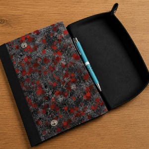 Halloween Horror Gaming Notebook with Built-in Dice Tray, DM GM RPG DnD Stationery Gift