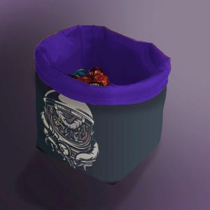 Cthulhu Würfel Beutel Eldritch Horror Kordelzug Cosmic Monster Aufbewahrung für Call of Cthulhu D&D Arkham Horror RPG Zubehör Würfel Geburtstag