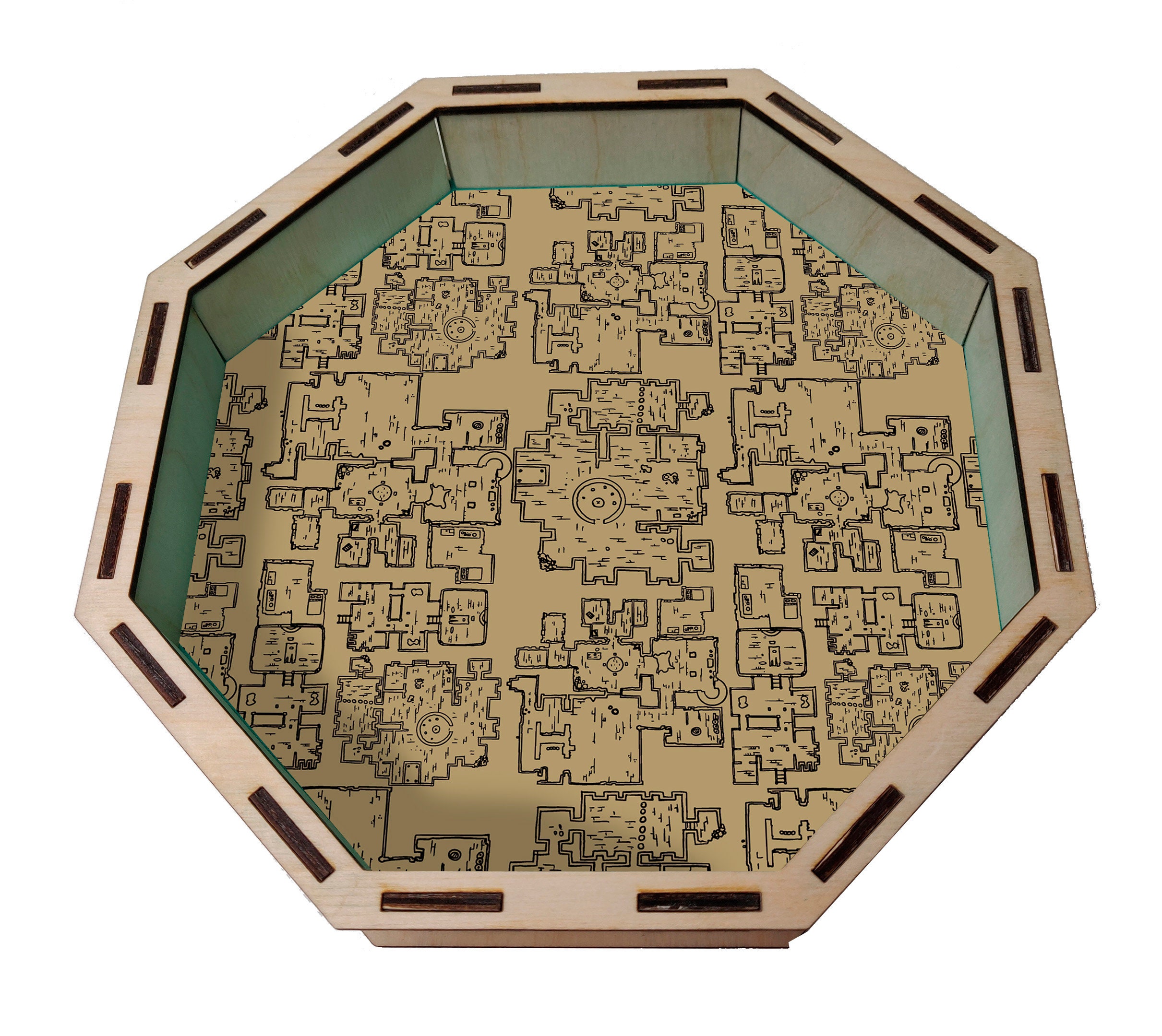 Dungeon Map D&D Dice Tray Dungeon Tile Patterned Tray Large Etsy