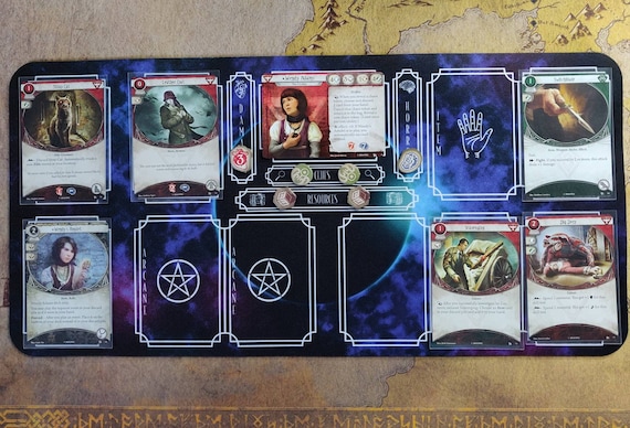 where can i officially buy digimon cards Horror Astrology Playmat – Inked Gaming main image 1