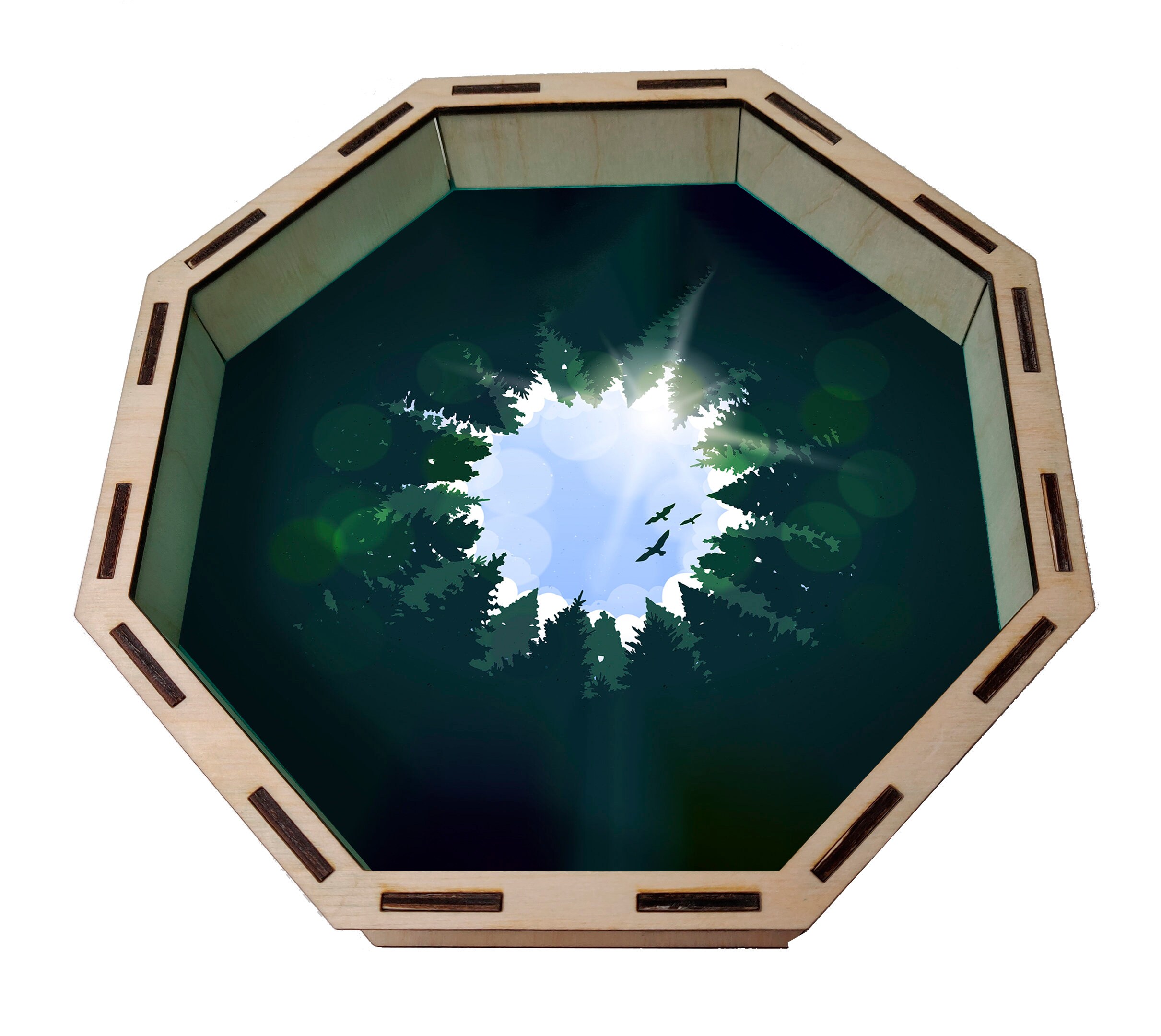 Verzauberte Clearing Würfel Tablett Board Gaming Tablett | Etsy