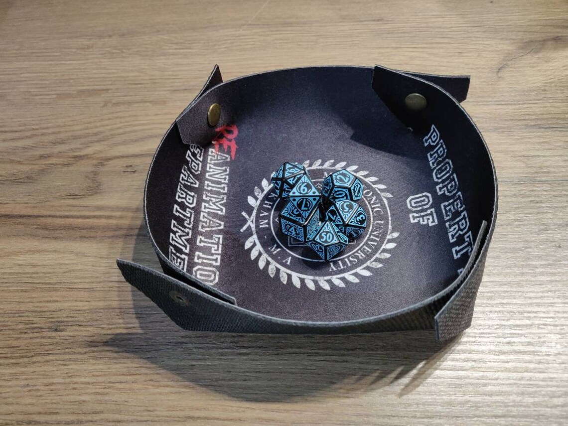Arkham Dice Tray HP Lovecraft Neoprene Folding Tray - Etsy UK