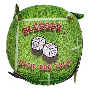 Bandeja para dados Bloodbowl - Bandeja para dados de neopreno suave - Bandeja plegable - Bandeja para dados portátil - Bandeja liviana - Regalo para juegos de mesa