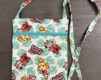 Animal Crossing Runaround Bag- Fabric Purse