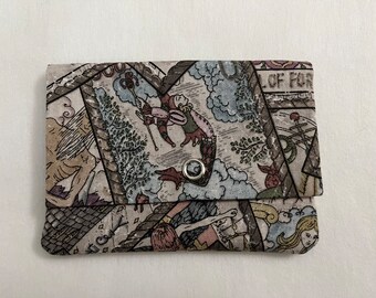 Tarot Card Wonder Wallet- Fabric Wallet