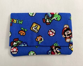 Super Mario Wonder Wallet- Fabric Wallet