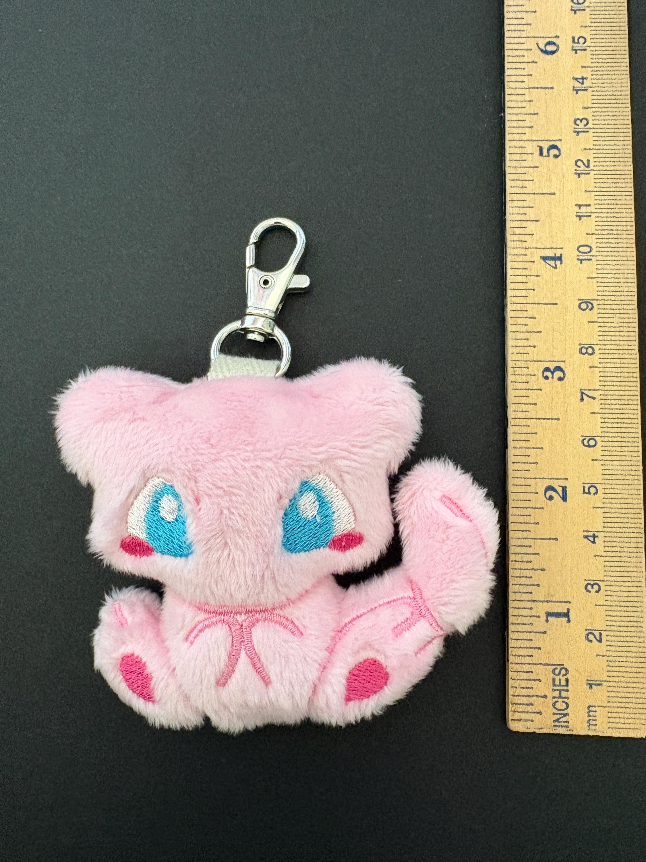 Plush Mew Bag Charm or Keychain - Etsy