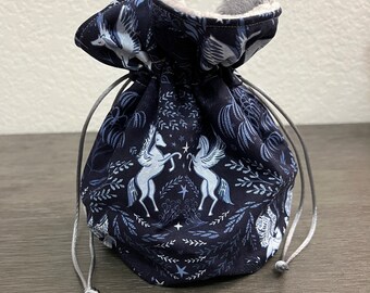 Pegasus Drawstring Dice Bag