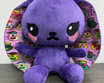 Purple Teacup Bunny Plushie