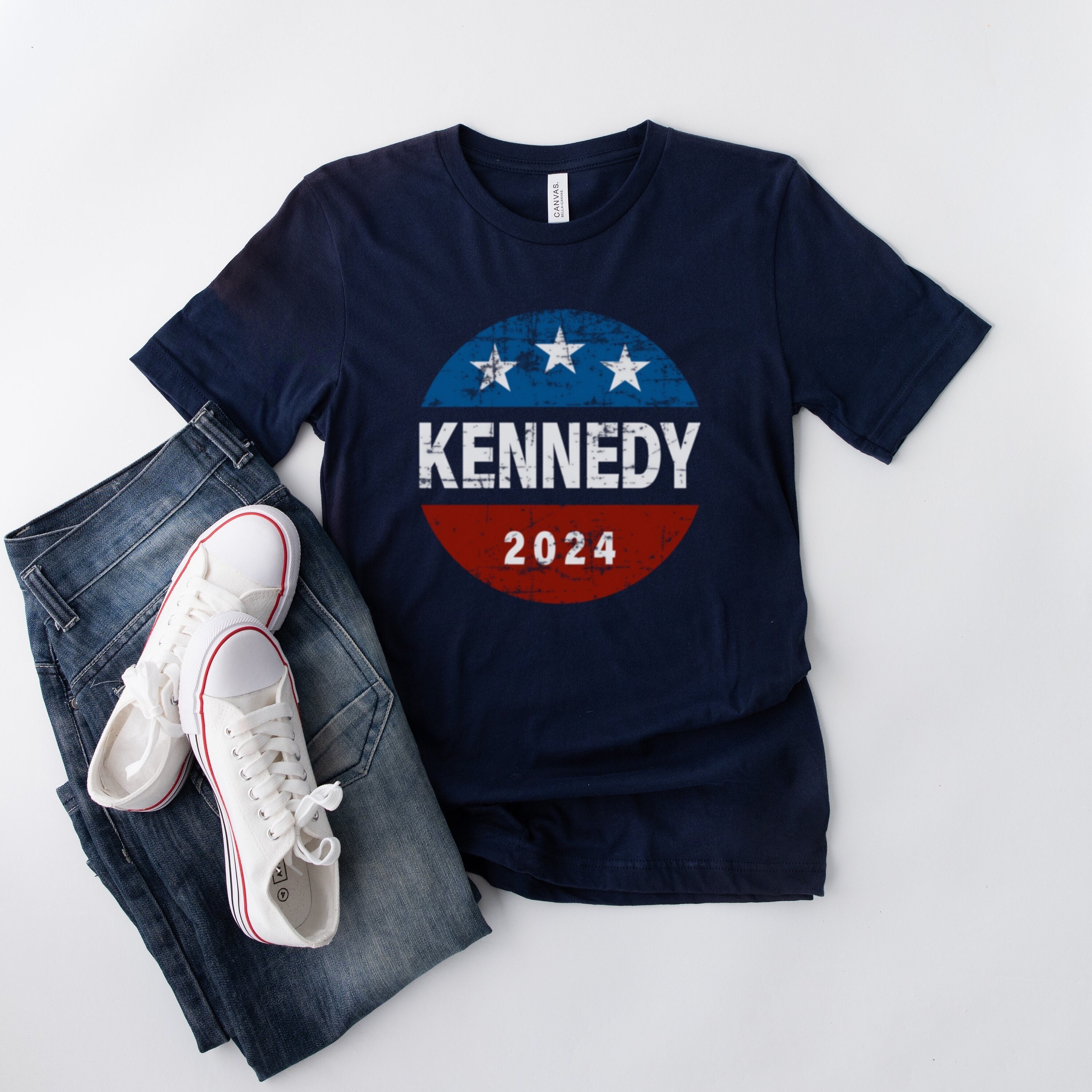 Kennedy 2024 Vintage Tshirt, Kennedy Running for President 2024, RFK