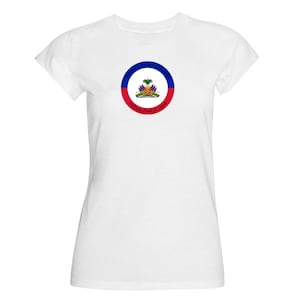 Haiti Flag Women&#39;s T-shirt