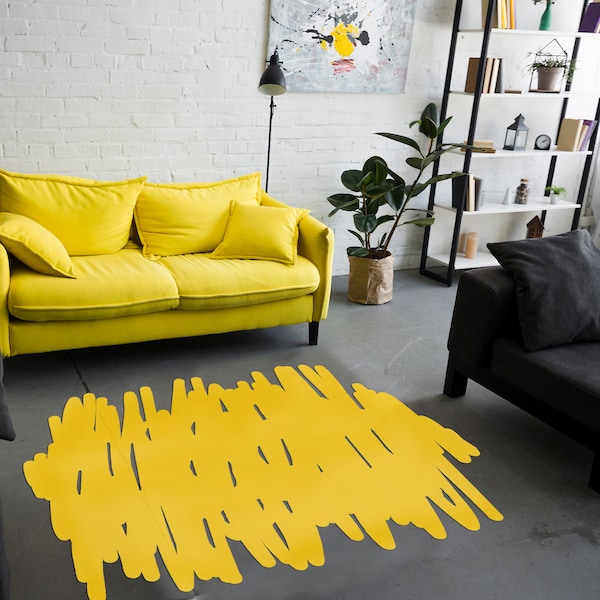 Linoleum Rug Etsy
