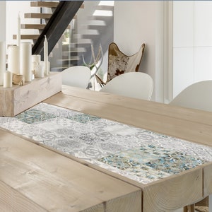 Vinyl Table Runner, Tableware, PVC Table Runner, Vinyl Placemats And Runners, Table Decorations, Modern Table Runner