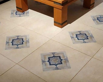 Pegatinas de azulejos retro: vinilos impermeables para cocina, baño y escaleras