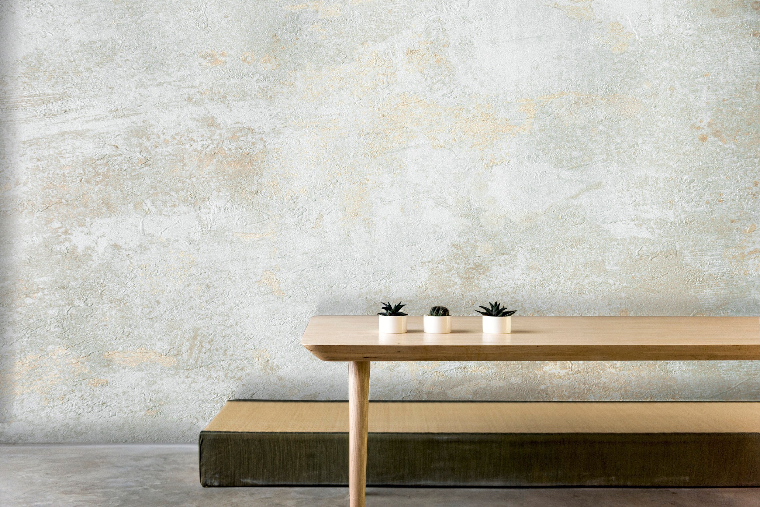 Self Adhesive Concrete Wallpaper Gray Peelable Wallpaper Etsy