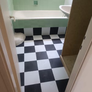 Plain color tile sticker, choose any color by request, bathroom floor sticker, kitchen tiles, Backsplash tiles, Durable and Waterproof!!