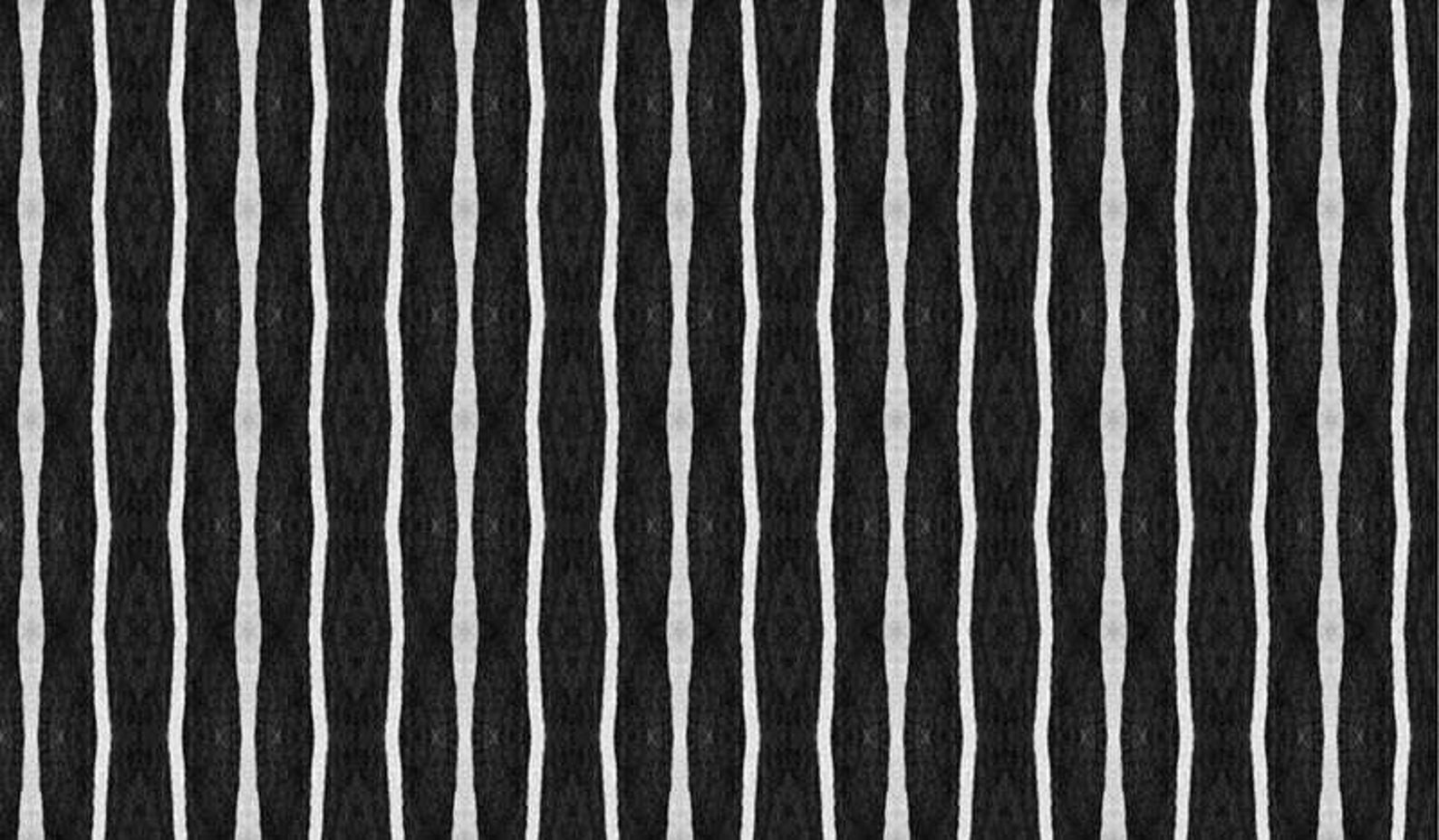 Black Striped Rug Pvc Art Black White Decor Linoleum Rug Etsy