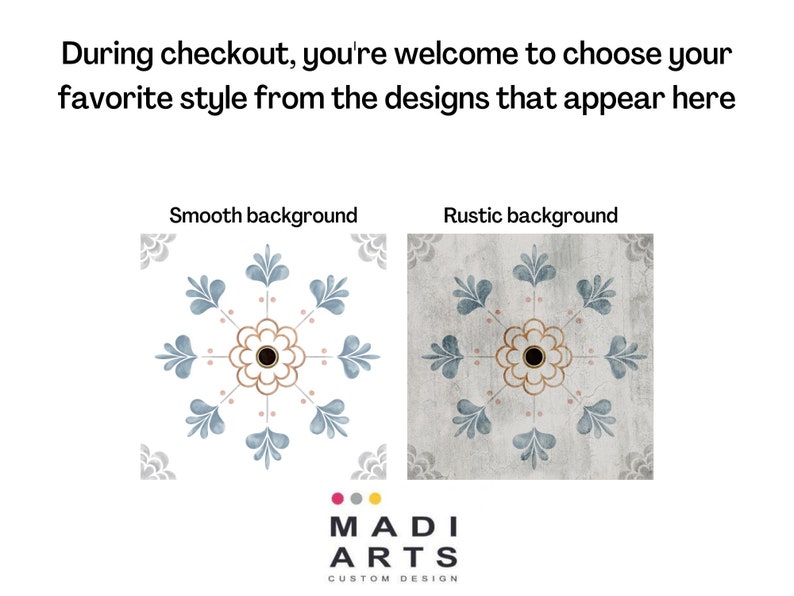 Flower Fireplace Tile Stickers Kitchen Tile Decal Grey Etsy